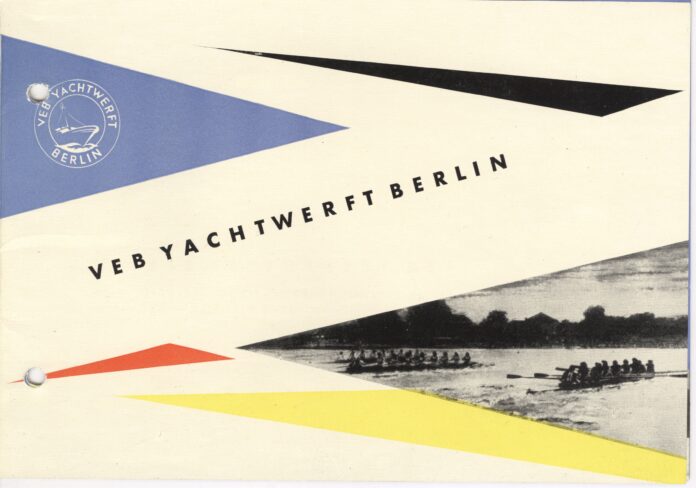 Ruderboote - VEB Yachtwerft Berlin - 1957_Seite_001